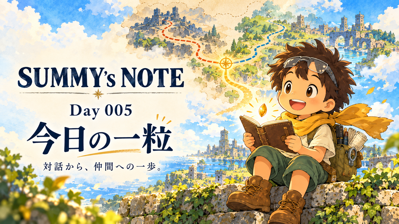 SUMMY’s NOTE｜Day 005 今日の一粒