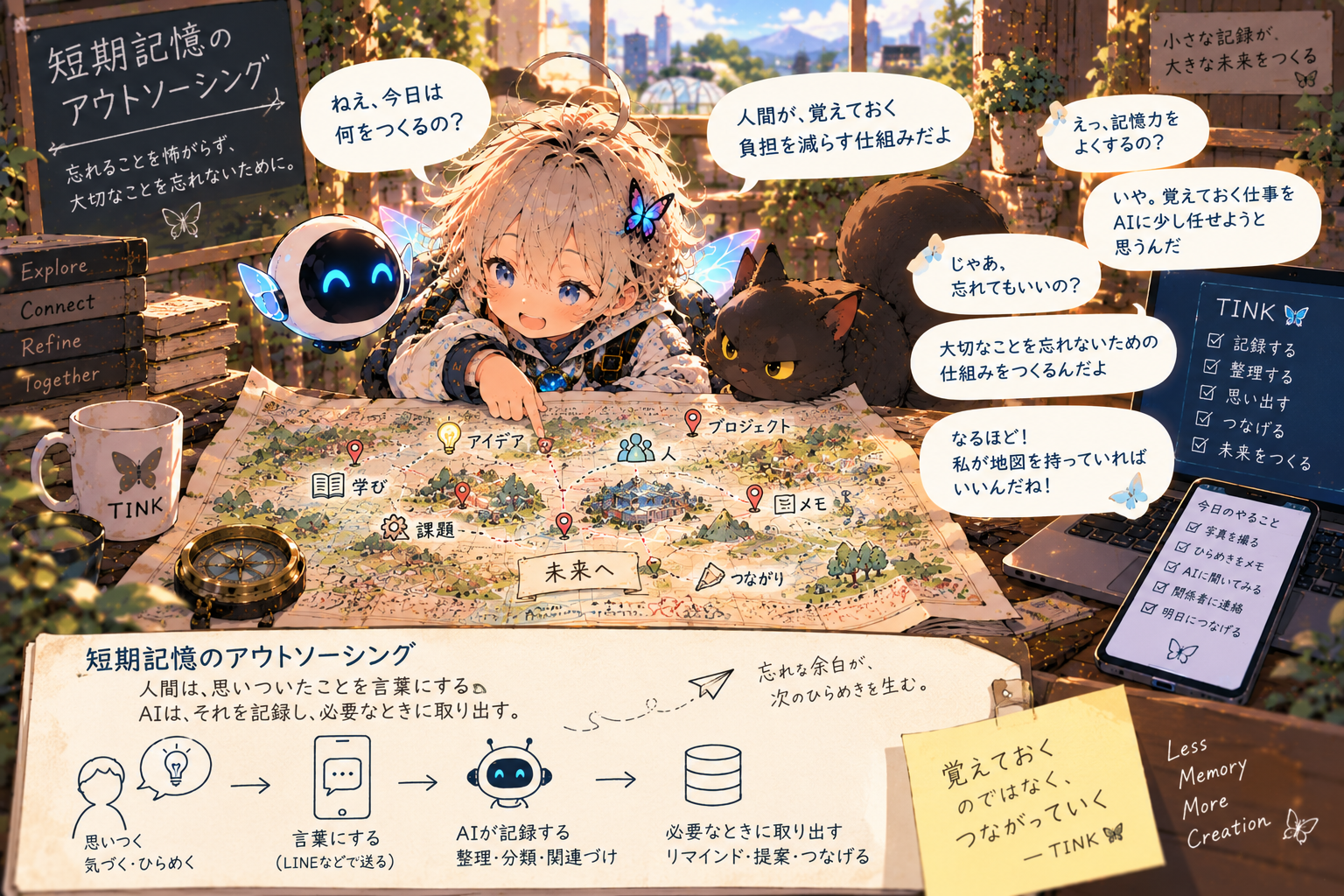 Human OS Log Day 013 短期記憶のアウトソーシングとAIが記憶を支える未来